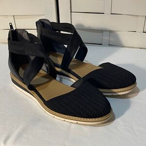 Kelly & Katie Auben Black Women's Sandals Size 10